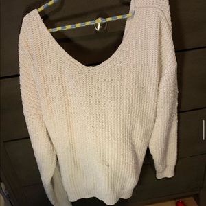 Chenille sweater